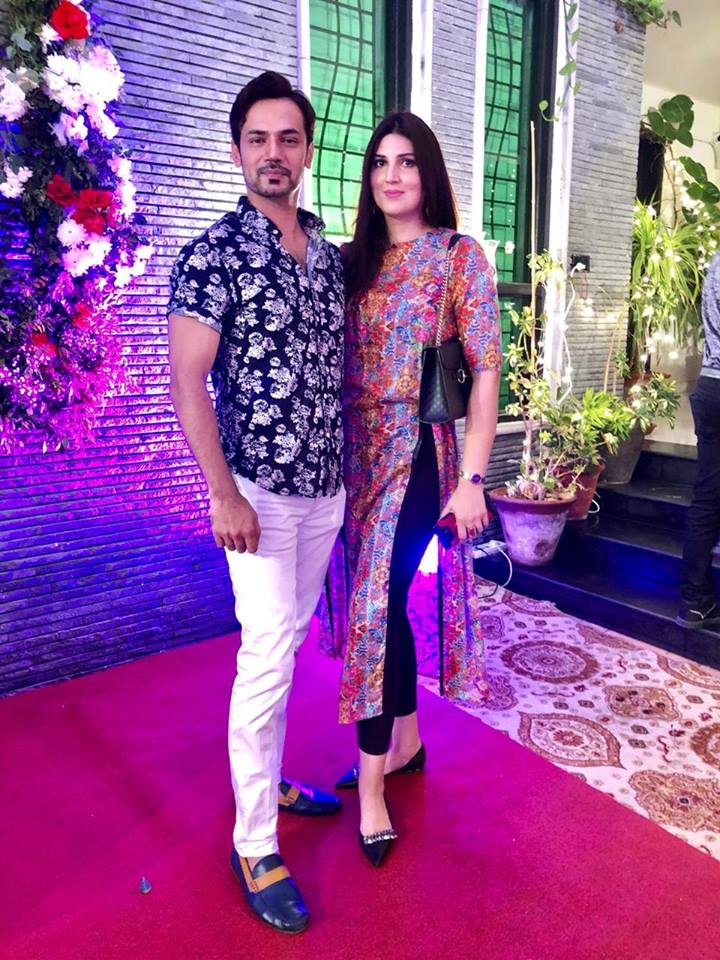 Celebrities At Nauman Masood's Wedding Anniversary