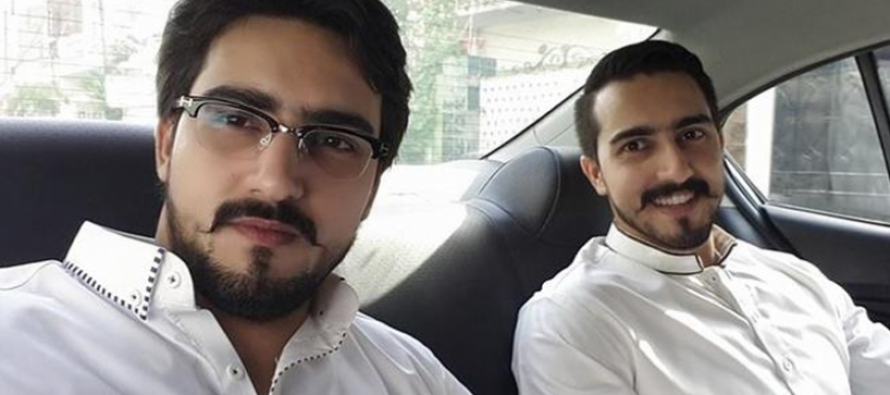 Hammad And Faraz Farooqui With Their Newborns
