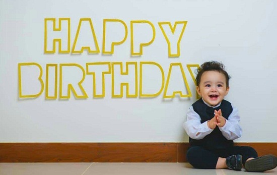 Rayyan Taimoor Turns One-Pre-Birthday Pictures