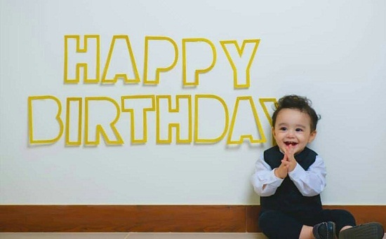 Rayyan Taimoor Turns One-Pre-Birthday Pictures