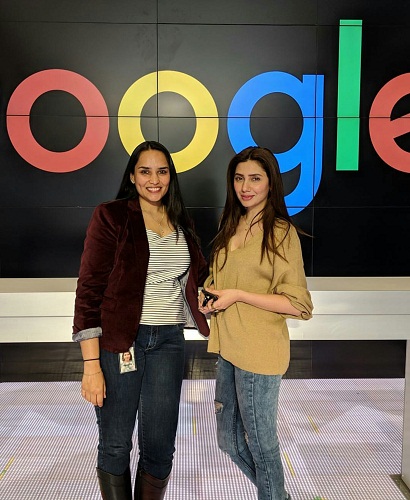 Mahira Khan At The Google Headquarters