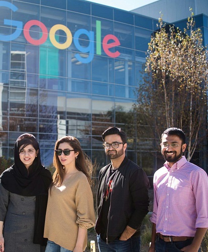 Mahira Khan At The Google Headquarters