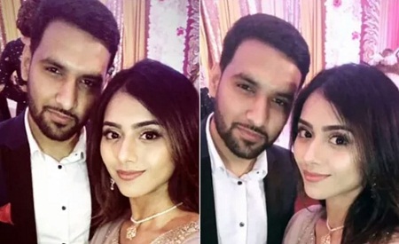 Comedian Zaid Ali T With Wife Yumna-Pictures