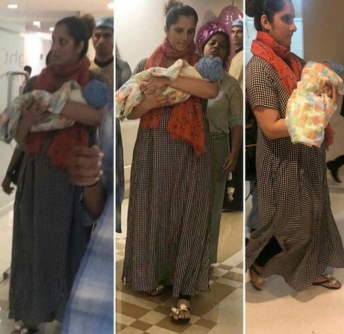 Sania Mirza Is Back Home With Baby Izhaan