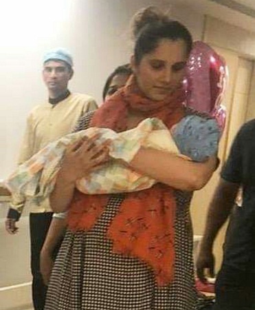 Sania Mirza Is Back Home With Baby Izhaan