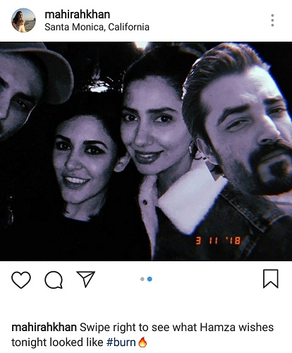 Mahira Khan Trolls Hamza Ali Abbasi