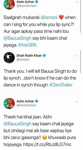 Asim Azhar Had His Fan Moment With SRK