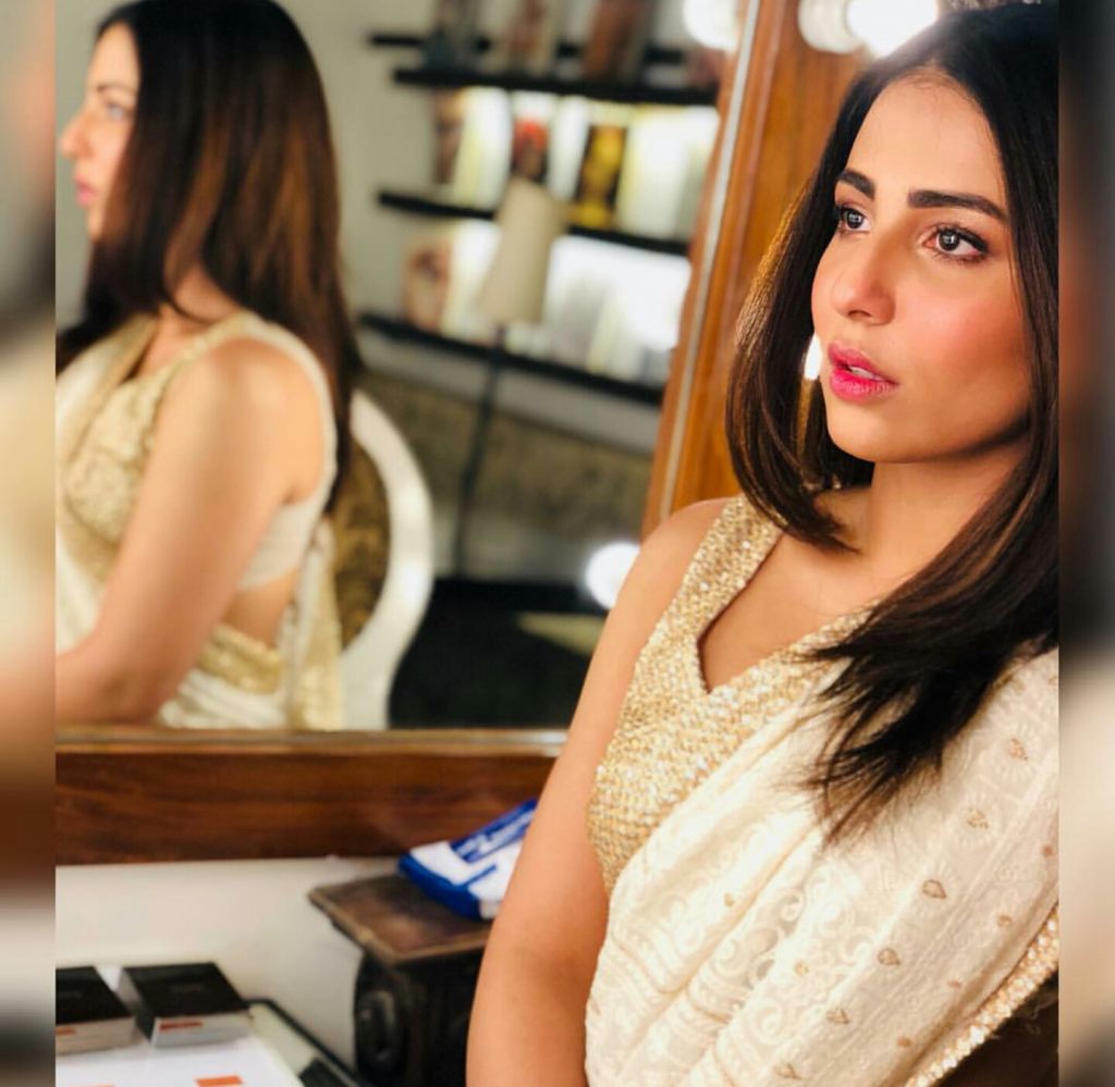 Ushna Shah Stuns In A Saari-Pictures