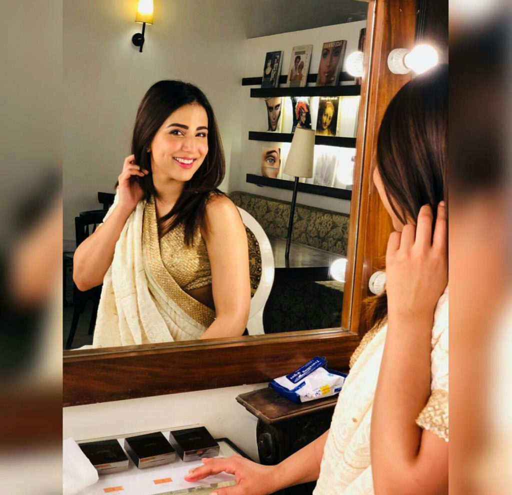 Ushna Shah Stuns In A Saari-Pictures