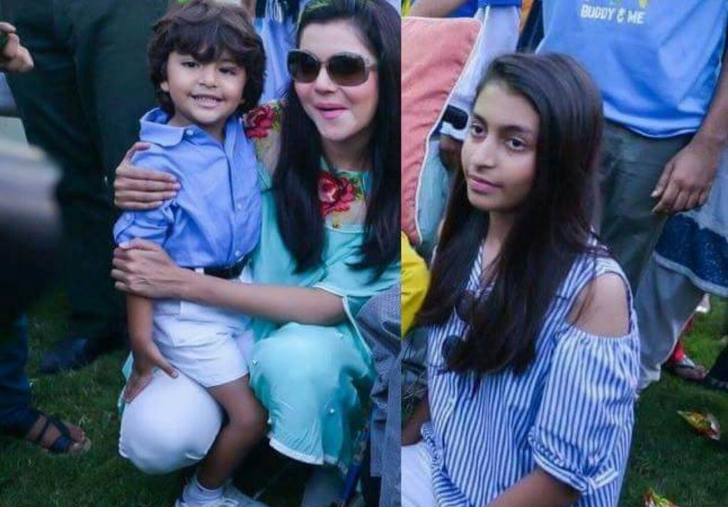 Nida Yasir Spends Time With Kids