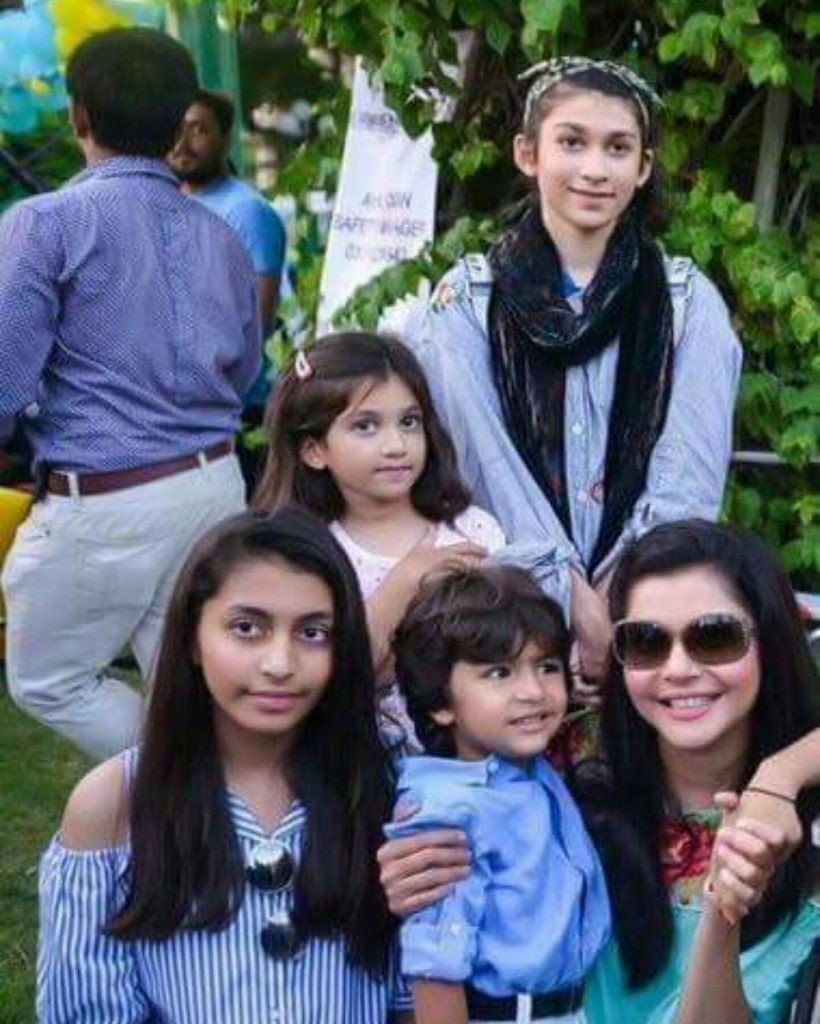 Nida Yasir Spends Time With Kids