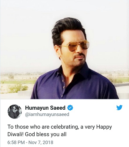 Celebrities Send Diwali Wishes To Fellow Pakistanis Celebrating Today