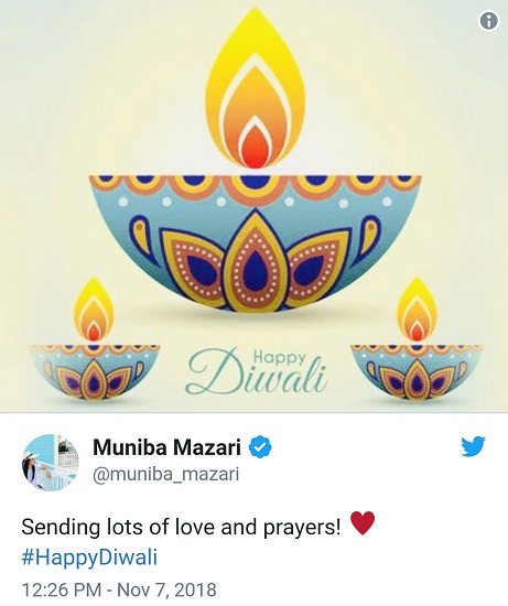 Celebrities Send Diwali Wishes To Fellow Pakistanis Celebrating Today