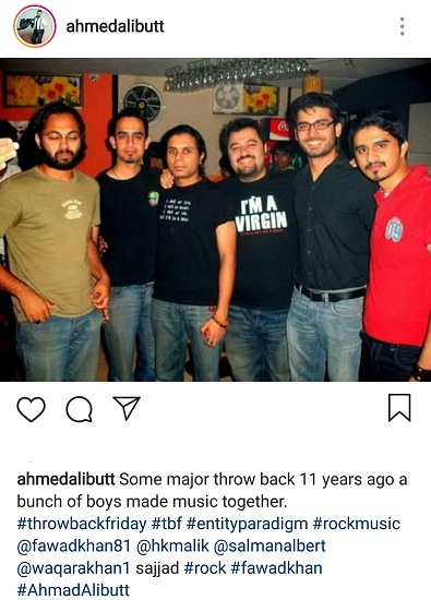 Ahmed Ali Butt Shares An EP Throwback