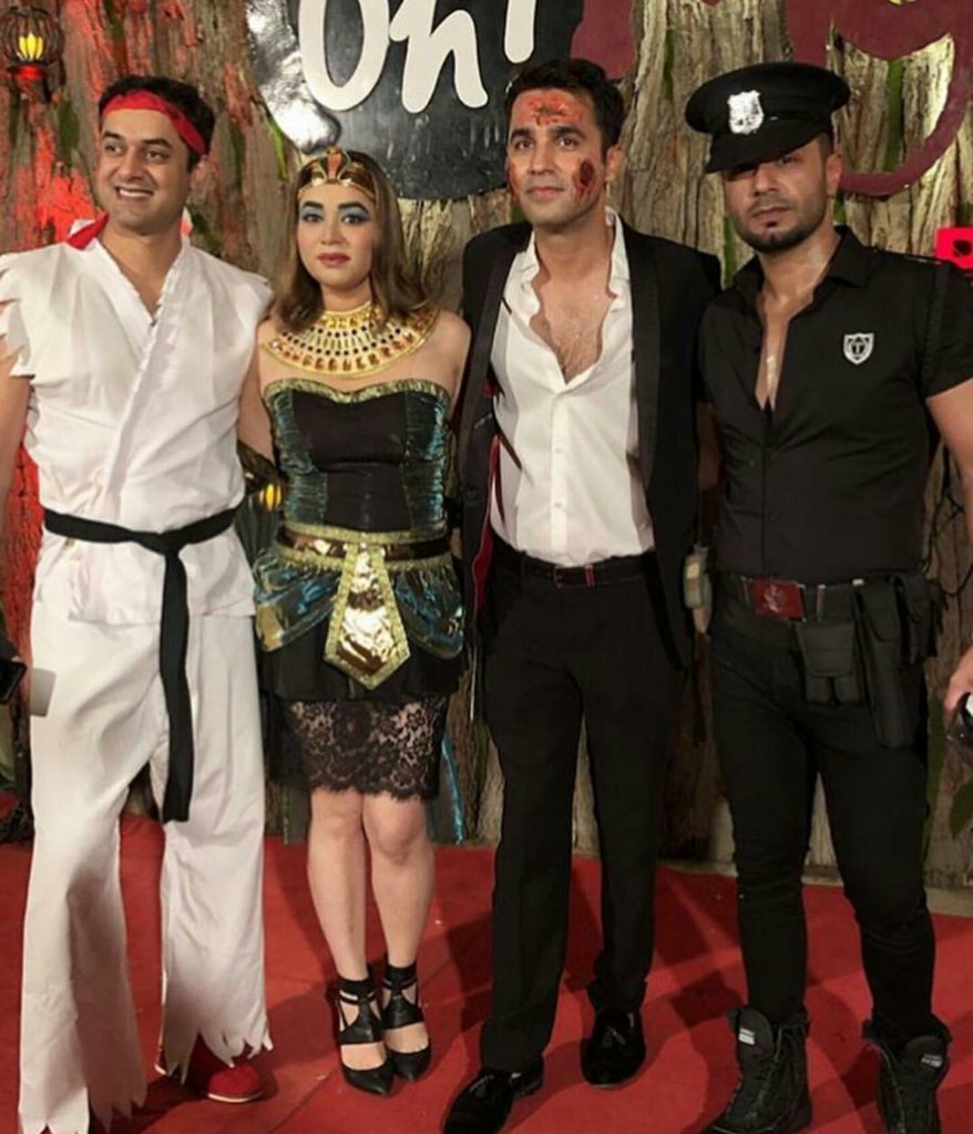 Celebrities At Hassan Rizvi's Halloween Bash