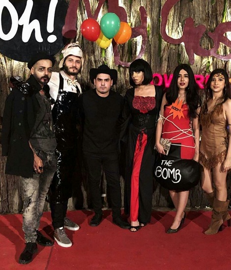 Celebrities At Hassan Rizvi's Halloween Bash