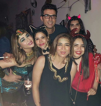 Celebrities At Hassan Rizvi's Halloween Bash