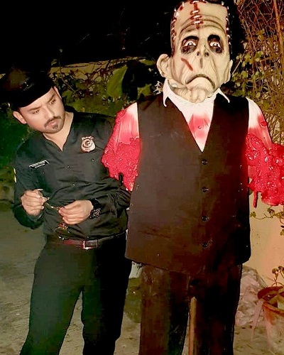 Celebrities At Hassan Rizvi's Halloween Bash