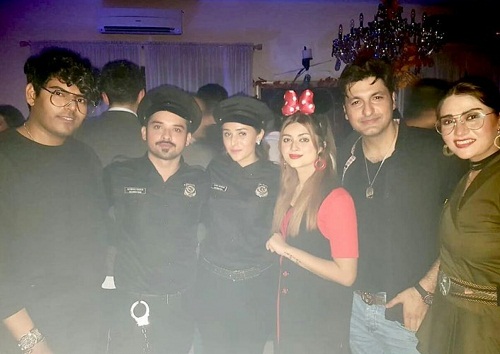 Celebrities At Hassan Rizvi's Halloween Bash