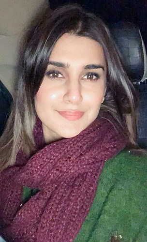 Kubra Khan On The Sets Of Alif