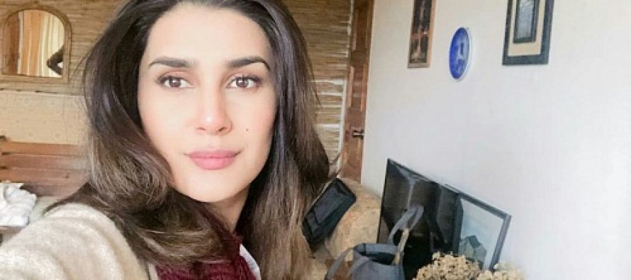 Kubra Khan On The Sets Of Alif