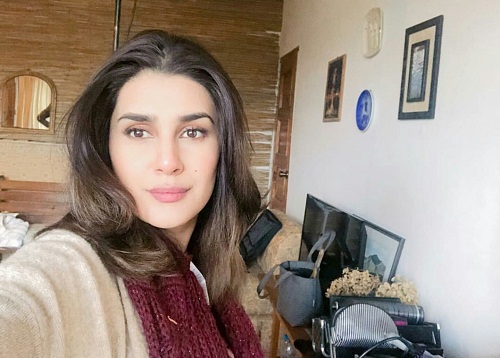 Kubra Khan On The Sets Of Alif