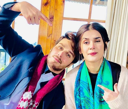 Kubra Khan On The Sets Of Alif