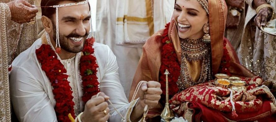 Ranveer Singh And Deepika Padukone Official Wedding Pictures