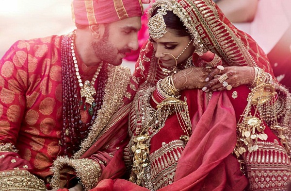 Ranveer Singh And Deepika Padukone Official Wedding Pictures