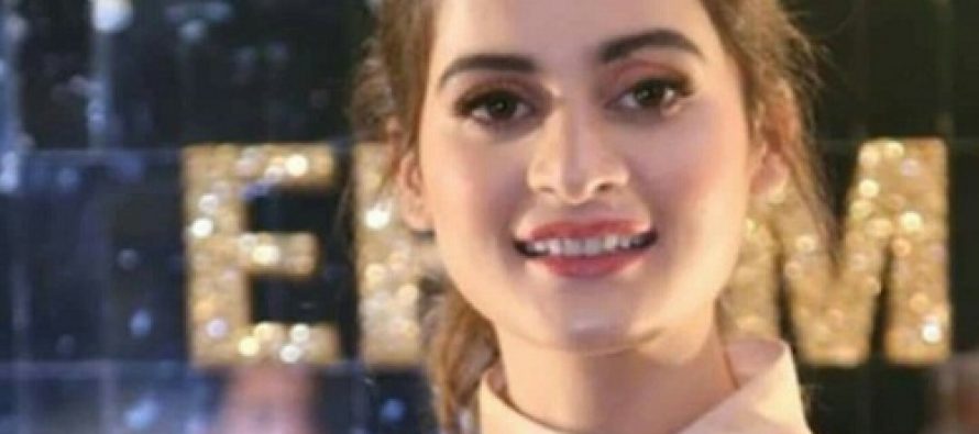 Aiman Khan At A Store Launch