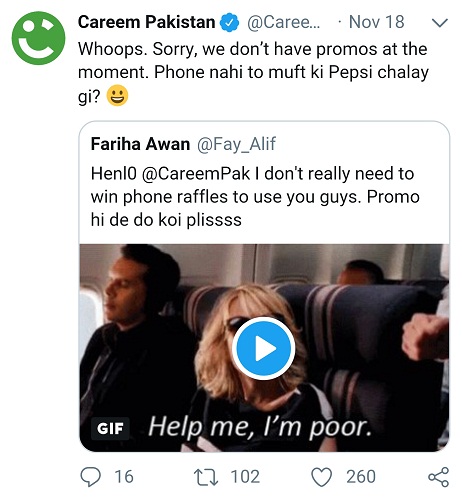 Its Careem Vs Pepsi Now