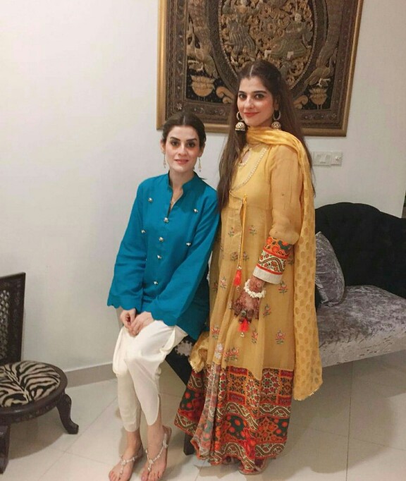 Amna Malik Attends A Wedding