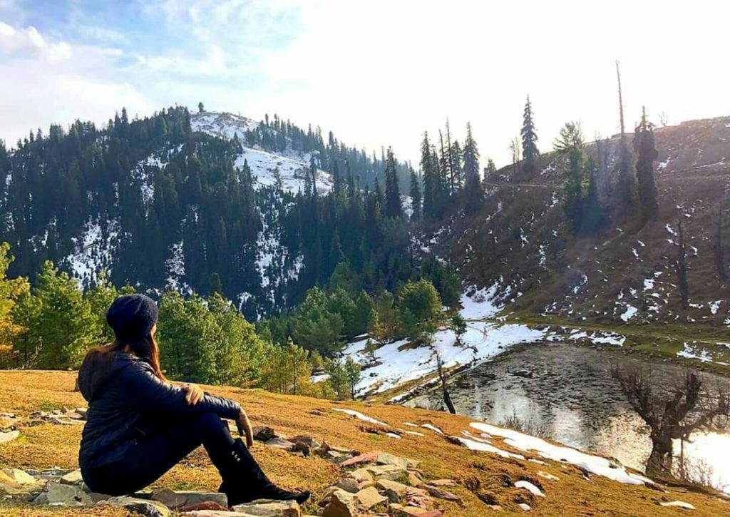 Zarnish Khan Enjoying A Trip To Northern Areas