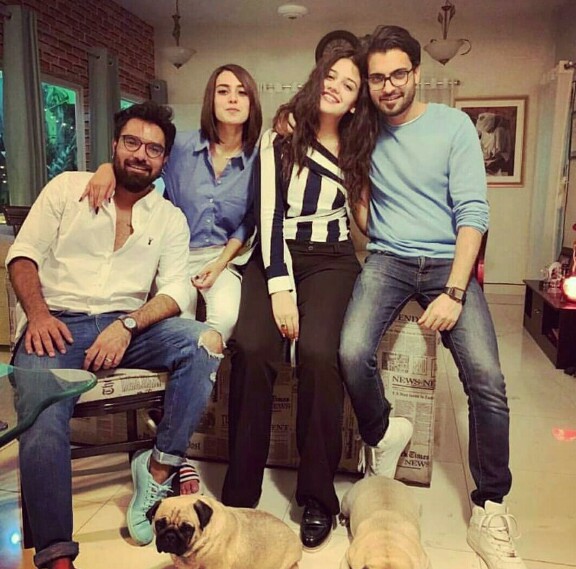 Yasir Hussain Celebrates Birthday With Friends