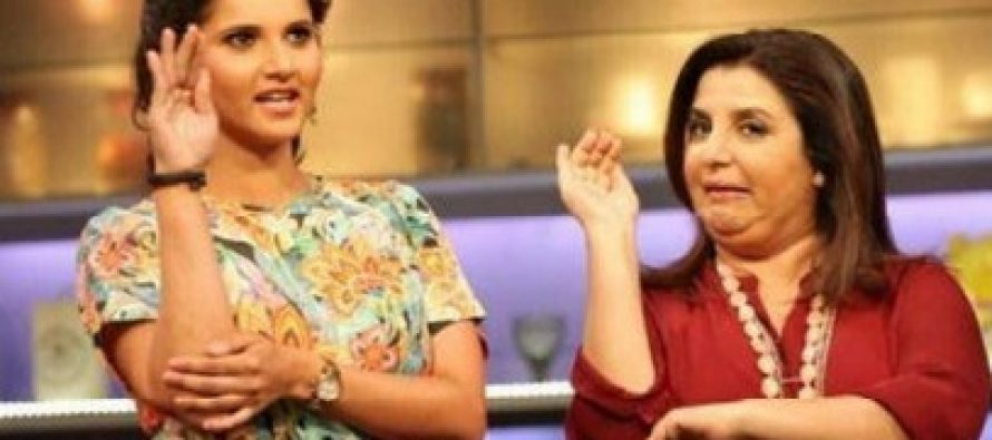 Farah Khan Visits Sania Mirza