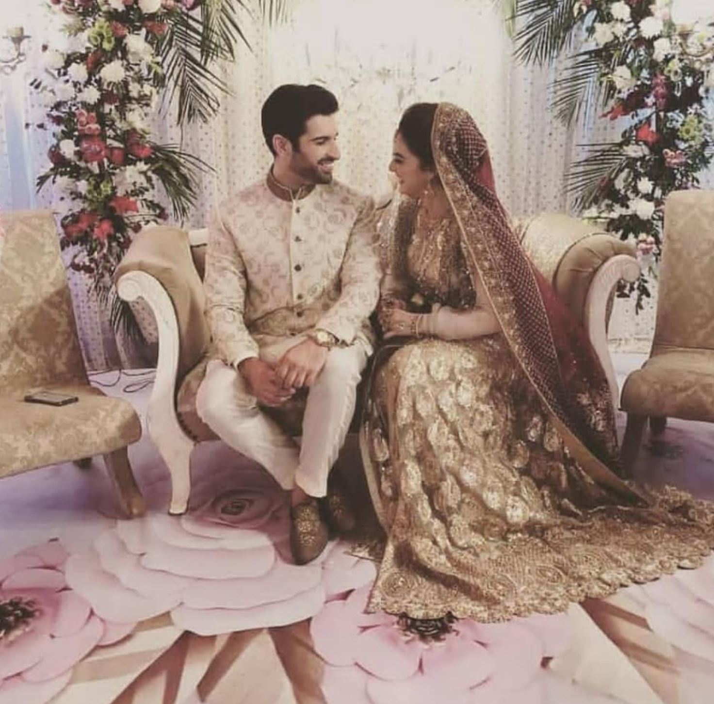 Aiman Khan Nikkah Exclusive Pictures And Videos