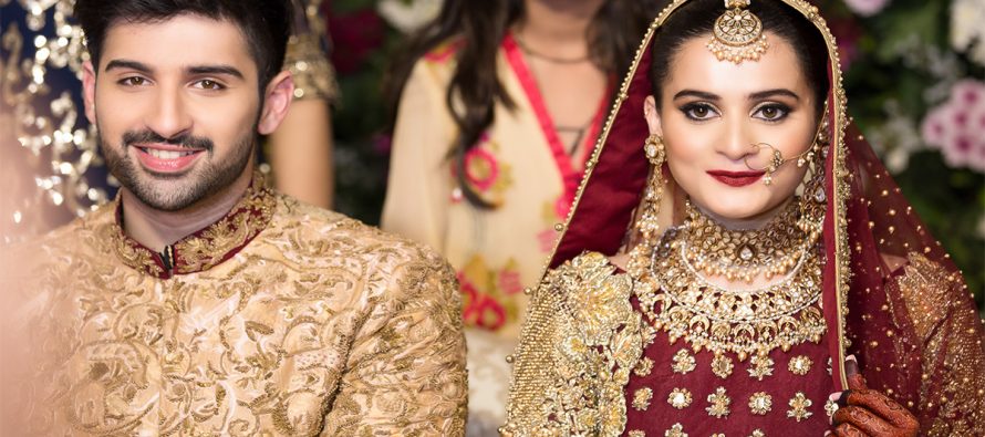 Aiman Khan Wedding Exclusive Pictures and Videos