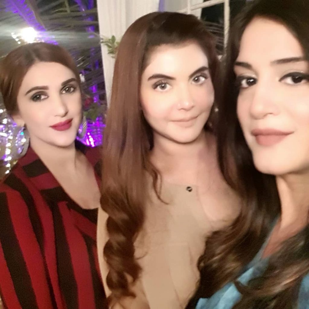 Nida Yasir And Ayeza Khan Attend A Party