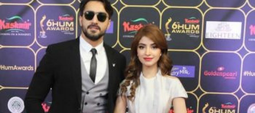 Kinza Hashmi And Hammad Shoot For A Dance Sequence