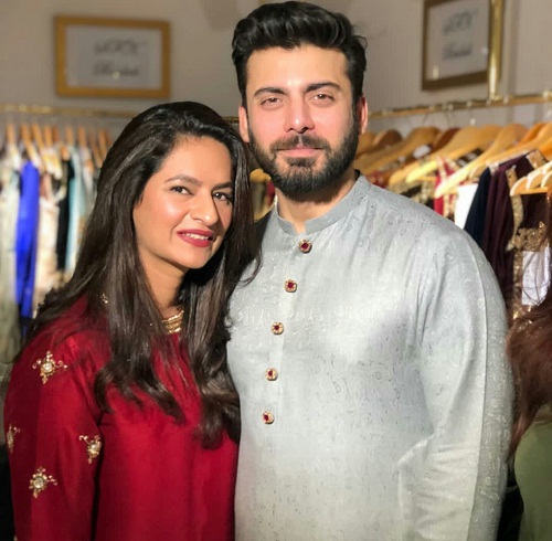 Fawad Khan Wife Sadaf 25 Romantic Pictures Reviewit Pk