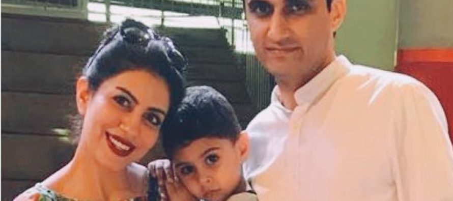 Saba Faisal’s Daughter Sadia Faisal With Husband And Her Son