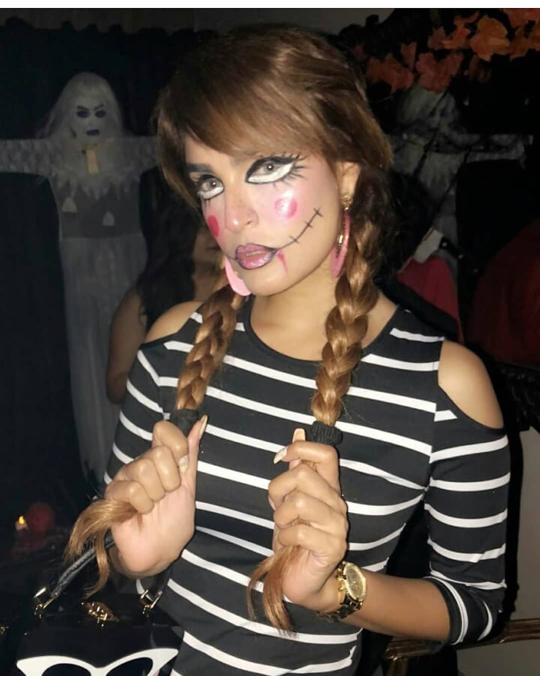 Celebrities At Hassan Rizvi's Halloween Bash