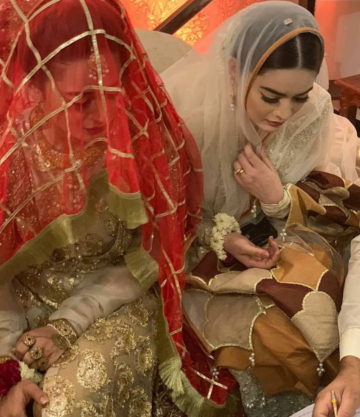 Aiman Khan Nikkah Exclusive Pictures And Videos