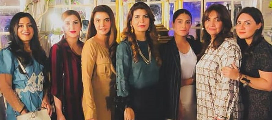 Nida Yasir And Ayeza Khan Attend A Party