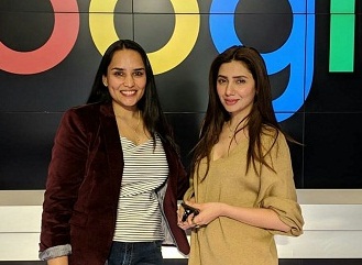 Mahira Khan At The Google Headquarters