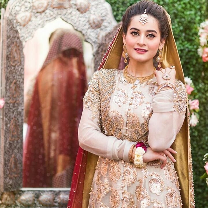 Aiman Khan Made The Most Beautiful Bride