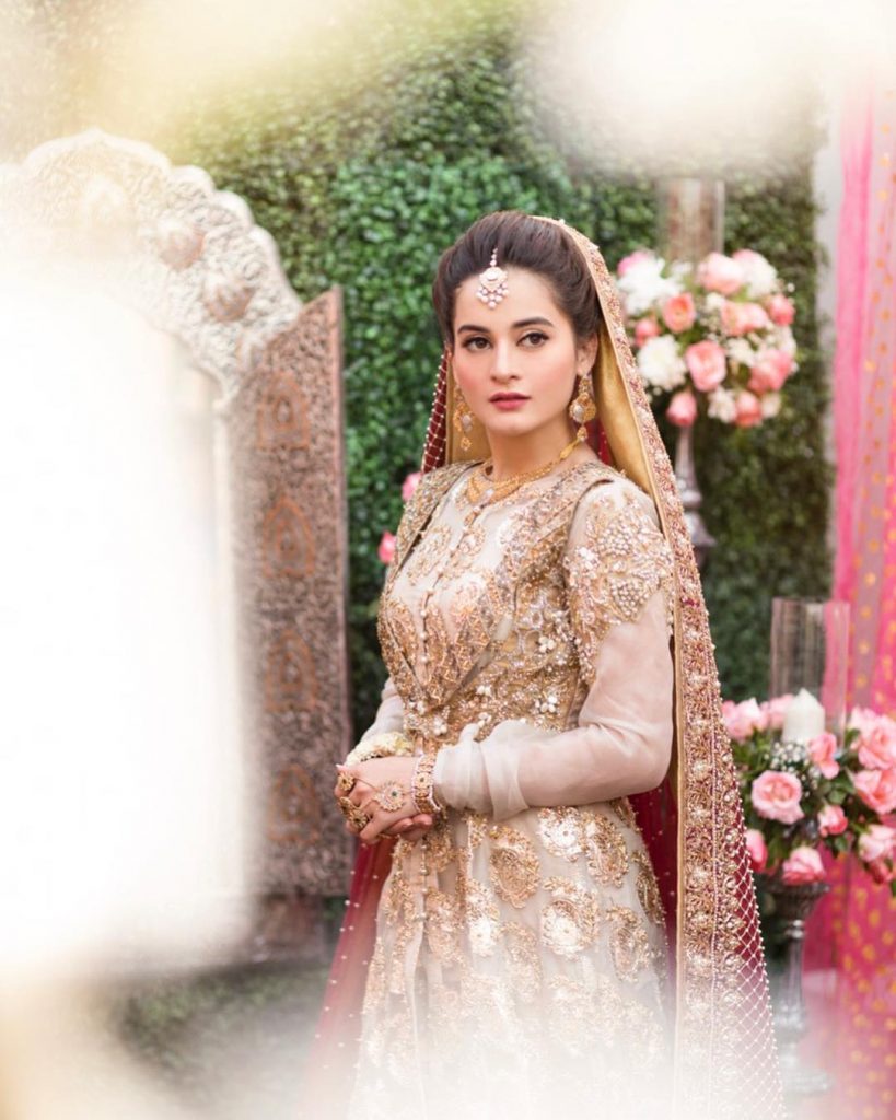 Aiman Khan Made The Most Beautiful Bride