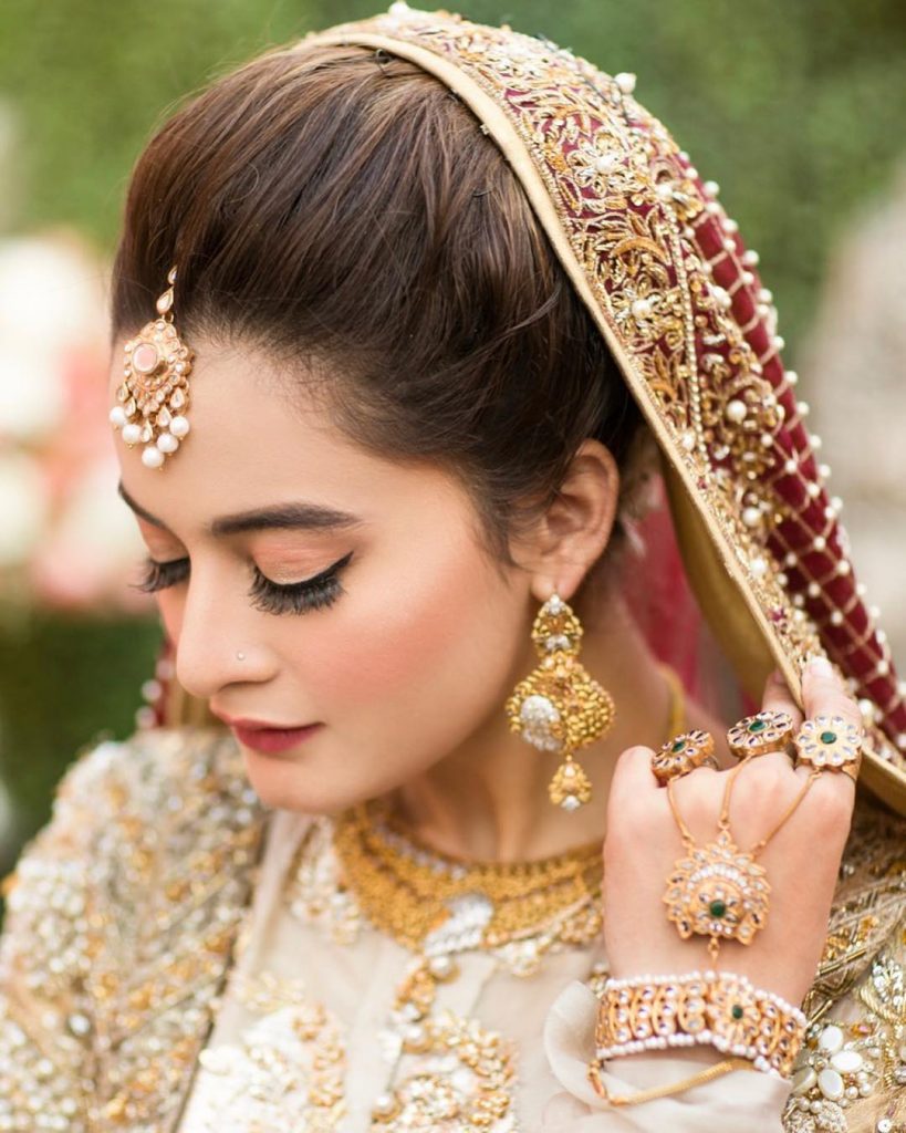 Aiman Khan Made The Most Beautiful Bride