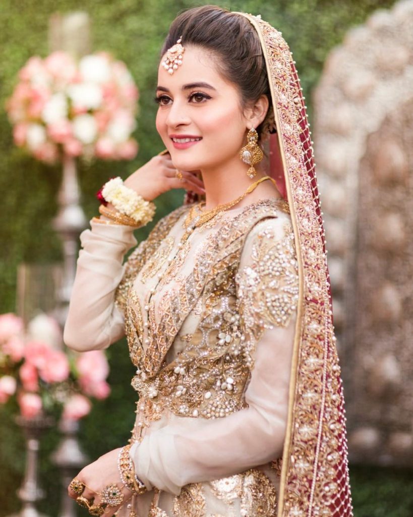 Aiman Khan Made The Most Beautiful Bride