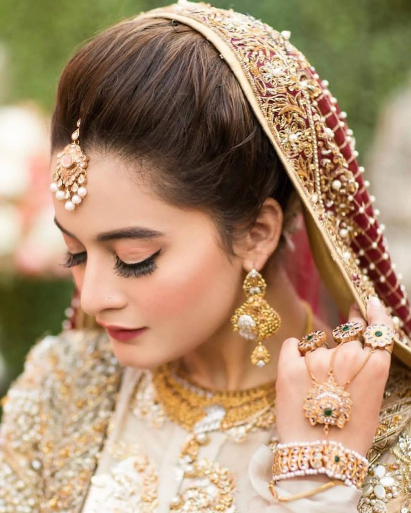 Aiman Khan Made The Most Beautiful Bride